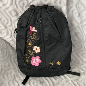 NWOT Floral Puma Backpack